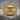Airborne Paratrooper Ring, gold vermeil, front view on stone