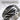 Close-up view of hand-finished superhero shield symbol on sterling silver ring showcasing detailed metalwork