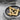 Masonic G Square Compass Ring, oxidized silver, close-up of emblem relief