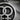 Double Venus Medallion Pendant, oxidized, close-up of interlocking symbols