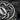 Samurai Tsuba Dragon Ring, oxidized, close-up of dragon scales and sword guard