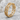 Chainmail Armor Ring, gold vermeil, three-quarter view on stone