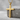 Personalized Cross Ring, gold vermeil, product photo on stone