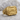 Last Supper Cross Ring, gold vermeil, angled view on stone