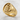 Dragon Tower Ring, gold vermeil finish, angled product photo