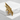 Dragon Wing Cuff Earring in gold vermeil, angled product view