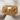 Skull Rose Band Ring, gold vermeil, angled product photo on fabric