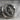 Mosque Crescent Signet Ring, oxidized silver, close-up of mosque dome and minarets