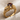 Gothic Skull Solitaire Ring, gold vermeil, three-quarter view on fabric