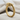 Tail biting dragon ring, gold vermeil, angled product photo