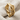 Entwined Branch Ring, gold vermeil, three-quarter view on linen
