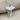 Ivy leaf pendant in polished silver, front view on display