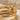Nail Ear Cuff Earring, gold vermeil, close-up of nail head detail