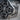 Tibetan Dorje Vajra Ring, oxidized finish, angled close-up view