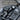 82nd Airborne Division Pendant, oxidized silver, close-up of paratrooper relief