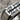 Razor Blade Signet Ring, oxidized silver, close-up of carved Live Sharp razor details