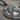 Hadrian Roman Coin Pendant, oxidized silver, angled close-up of relief