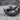 Sun and Moon Mismatched Earring, oxidized, close-up of crescent moon detail