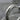 Segmented Hoop Earring, oxidized, close-up of segments and dots
