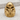 Atlas Rise Ring, gold vermeil, front view on stone surface