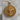 Hot Rod Repair Skull Pendant in gold vermeil, front product photo