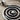 Snail Spiral Amulet Pendant, oxidized silver, close-up view