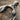 Bird Letter O Pendant, oxidized silver, close-up of bird details