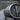 Anime Sword Ring, oxidized, angled close-up view of blade and radial relief