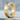 Grooved Industrial Hoop Earring, gold vermeil, angled product view