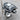 Moving Turtle Ring, oxidized silver finish