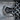 Interlaced Knotwork Celtic Cross Ring, oxidized silver, close-up view of cross and knotwork