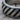 Diagonal Pattern Ring, oxidized silver, close-up of textured ridges