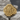 Braided Celtic Cross Ring, gold vermeil, product photo on stone