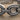Mariner Link Chain Ring, oxidized silver, angled close-up view