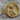 Praying Angel Medallion Ring, gold vermeil, angled product view on stone surface