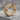 Filigree spiral wave ring, gold vermeil, product photo