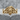 Goddess Veritas Ring, gold vermeil, angled product photo