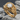 Floral Vine Solitaire Ring, gold vermeil, product photo on rock surface