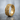 Celtic Knot Dragon Ring, gold vermeil, angled product photo