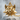 Griffin School Medallion Pendant, gold vermeil, front product view