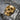 Wood bark skull ring, oxidized finish, close-up of skull and bark texture