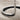 Contour Wire Arch Ring, oxidized silver, close-up of wire arch detail