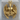 Winged Baphomet Pendant in gold vermeil