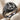 Nova peace signet ring, black rhodium plated finish, product view