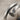 Hammered Bent Nail Ring, oxidized silver, close-up of textured head and point