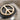 Nova peace signet ring, oxidized finish, close-up of textured face