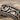 Floral Scroll Ring, oxidized silver, close-up of openwork scroll detailing