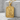 Theotokos Vladimir Icon Pendant in gold vermeil, front view