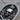 Crowned Skull Crossbones Signet Ring, oxidized silver, close-up view of face