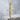 Latin Cross Grooved Pendant, gold vermeil, product photo